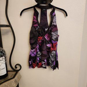 XOXO Colorful Sleeveless Top